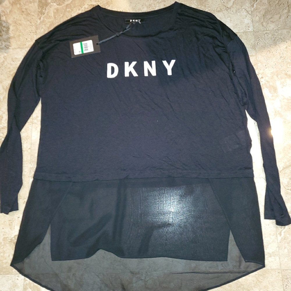 DKNY NWT LONG SLEEVE BLACK